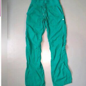 Green Lululemon Dance Studio Pants size 4